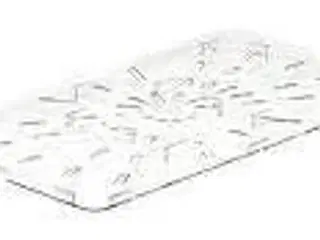 6 stk. Bundrist 1/1 GN kantine klar Cambro
