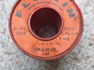 Loddetin 0,75 mm 1 kg.