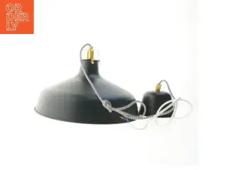 Sort pendellampe fra IKEA (str. Ø 38 cm)