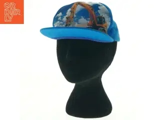 Snapback-kasket med gravemaskineprint (str. Diameter, 19 cm)