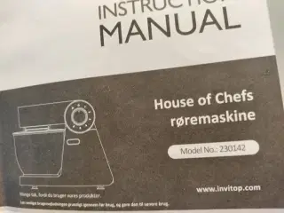 NY Røremaskine House of Chefs
