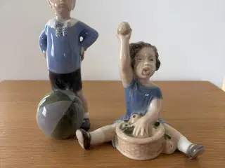 Royal Copenhagen porcelænsfigurer 2 stk