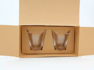Et sæt på 2 nye Kay Bojesen glas a 20 cl