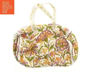 Broderet stof taske (str. 52x35 cm)