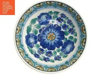 Fajance skål (str. 27 x 8 cm)