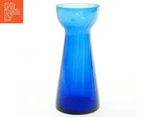 Blå glasvase, hyacinth (str. 18x8 cm)