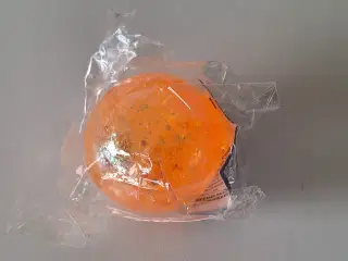 Flot orange glitter bold sælges