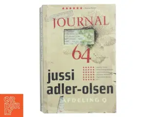 Journal 64 af Jussi Adler-Olsen fra Politikens Forlag