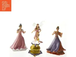 Dekorative prinsessefigurer (str. 12 cm)