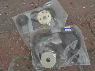 Dørhåndtag brun retro