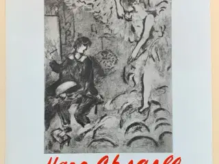 Chagall, original litografisk plakat