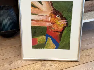 Litografi af Leif Sylvester