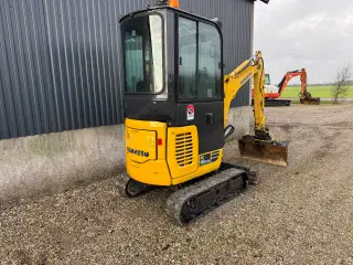 !! Komatsu PC16R-3HS minigraver KUN 959 TIMER !!