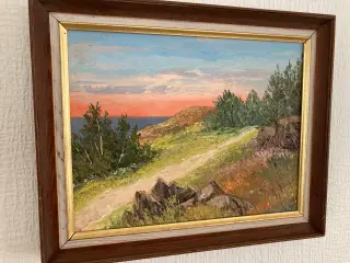 Maleri kystparti Bornholm