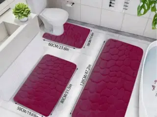 Skridsikker Bademåtte