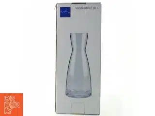 Karafel/vase fra Lyngby Glas (str. 26 x 11 cm)