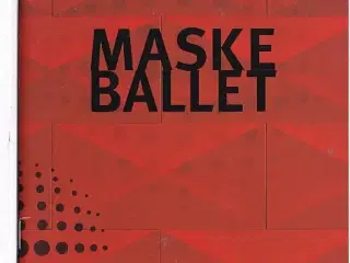 Maskeballet - Opera 2001 - Det Kongelige Teater - Program A5 - Pæn