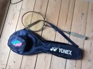 Badmintonketcher samt taske