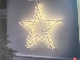 LED lysstjerne, 960 varm hvide lys til strøm