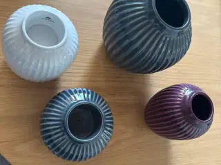 Kähler vaser og lysestager