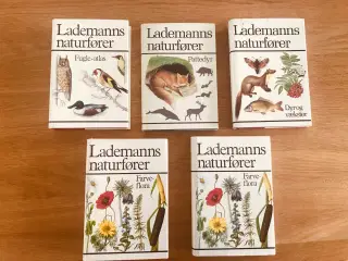 Lademanns naturfører - 4 titler!