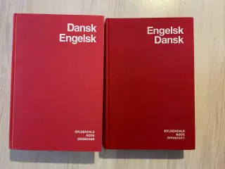 ordbøger Gyldendal engelsk-dansk