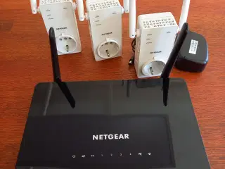 wifi router + 3 extender