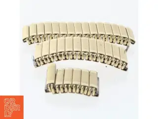 Guld farve metalurrem (str. 10 cm)