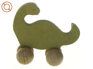 Konges sløjd legetøjsdinosaur på hjul (str. 12 x 13 x 6 cm)