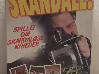 "Skandale" Brætspil om skandaløse nyheder.