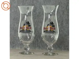 drinks glas fra Hard Rock Hurricane Copenhagen (str. 24 cm)