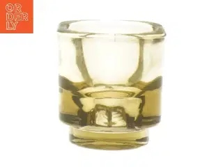 Lysestage i glas (str. 5,5x5 cm)