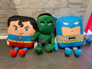 Superman, Batman og Hulk