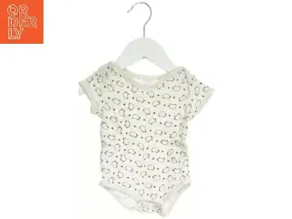 Baby bodystocking med mønster (str. 56)