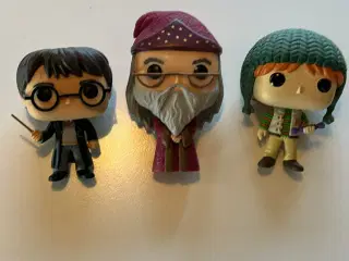 Harry Potter Funko pop  (Harry, Ron, Dumbledore) 