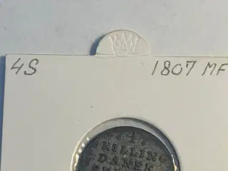 4 skilling 1807 mf Denmark