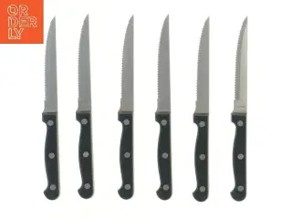 Sæt med steakknive (str. 6 stk 22,5 cm)