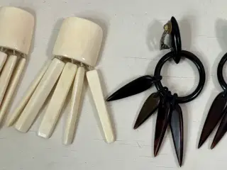 Monies, 2 par øreringe med clips