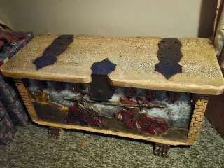 Blandet lego i kiste