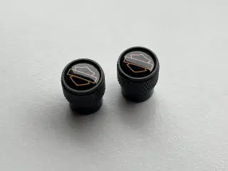 Ventilhætter med Harley-Davidson