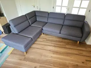 5 Pers. Hjørnesofa m/ Open End - God Stand