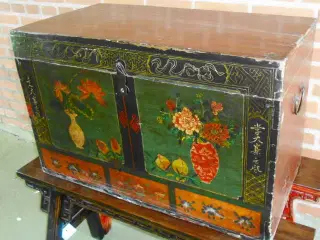 Kina -antik kiste Gansu Kina 