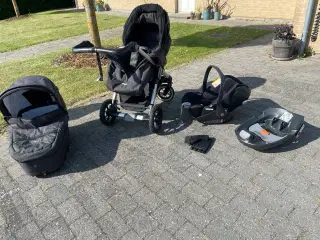Kombivogn og autostol