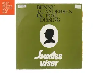 Svantes viser - Benny Andersen & Povl Dissing LP fra Metronome