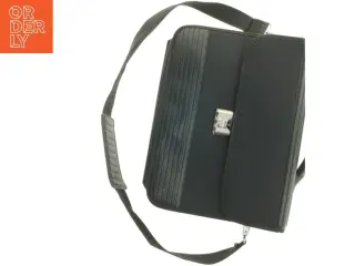 Sort skuldertaske (str. 41 x 32 cm)