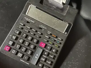Casio bord lommeregner 