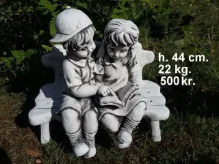 Havefigur - Børnefigurer - frostsikker beton 