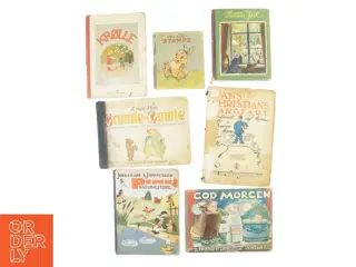 Gamle børnebøger (str. 31 x 23 cm)