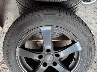 Barum Bravuris 5 Dæk med fælge 205/55 R16