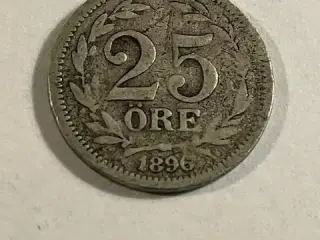 25 øre 1896 Sverige